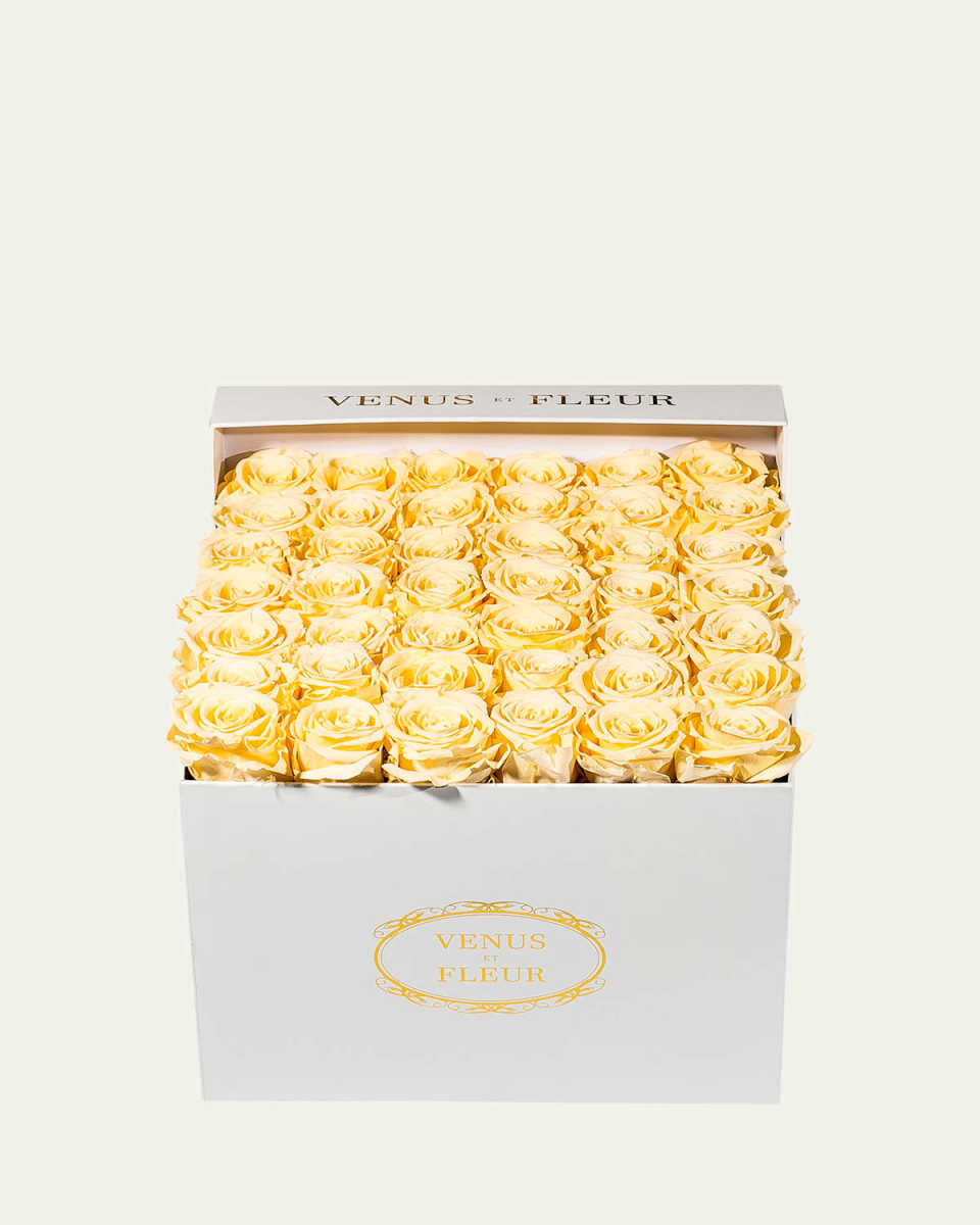 Classic Large Square Rose Box